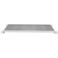 Półka do szaf 19" Lanberg AK-1005-S - 1U, udźwig do 25kg, 483 x 500 mm
