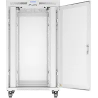 Szafa rack 19" 27U Lanberg FF01-8027-23SL, 800 x 1461 x 1000 mm, drzwi perforowane, LCD | Sklep ITnes.pl, IT for BUSINESS