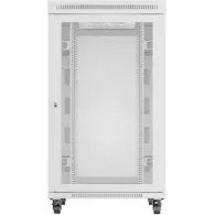 Szafa rack 19" 27U Lanberg FF01-8027-23SL, 800 x 1461 x 1000 mm, drzwi perforowane, LCD | Sklep ITnes.pl, IT for BUSINESS