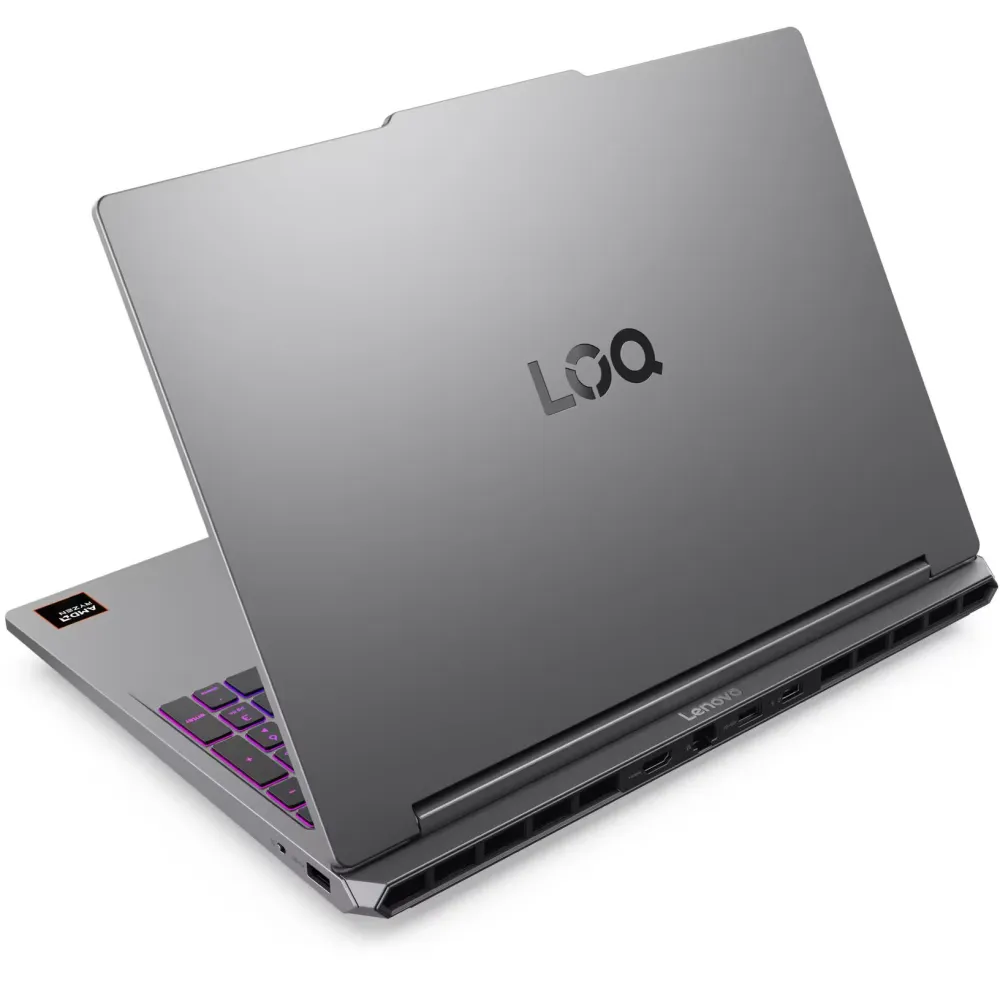 Zdjęcie produktu Laptop Lenovo LOQ 15AHP11 83TN00D7PB - Ryzen 7 250/15,3" WUXGA IPS/RAM 16GB/SSD 512GB/GeForce RTX 5060/Szary/Windows 11 Home/2CI