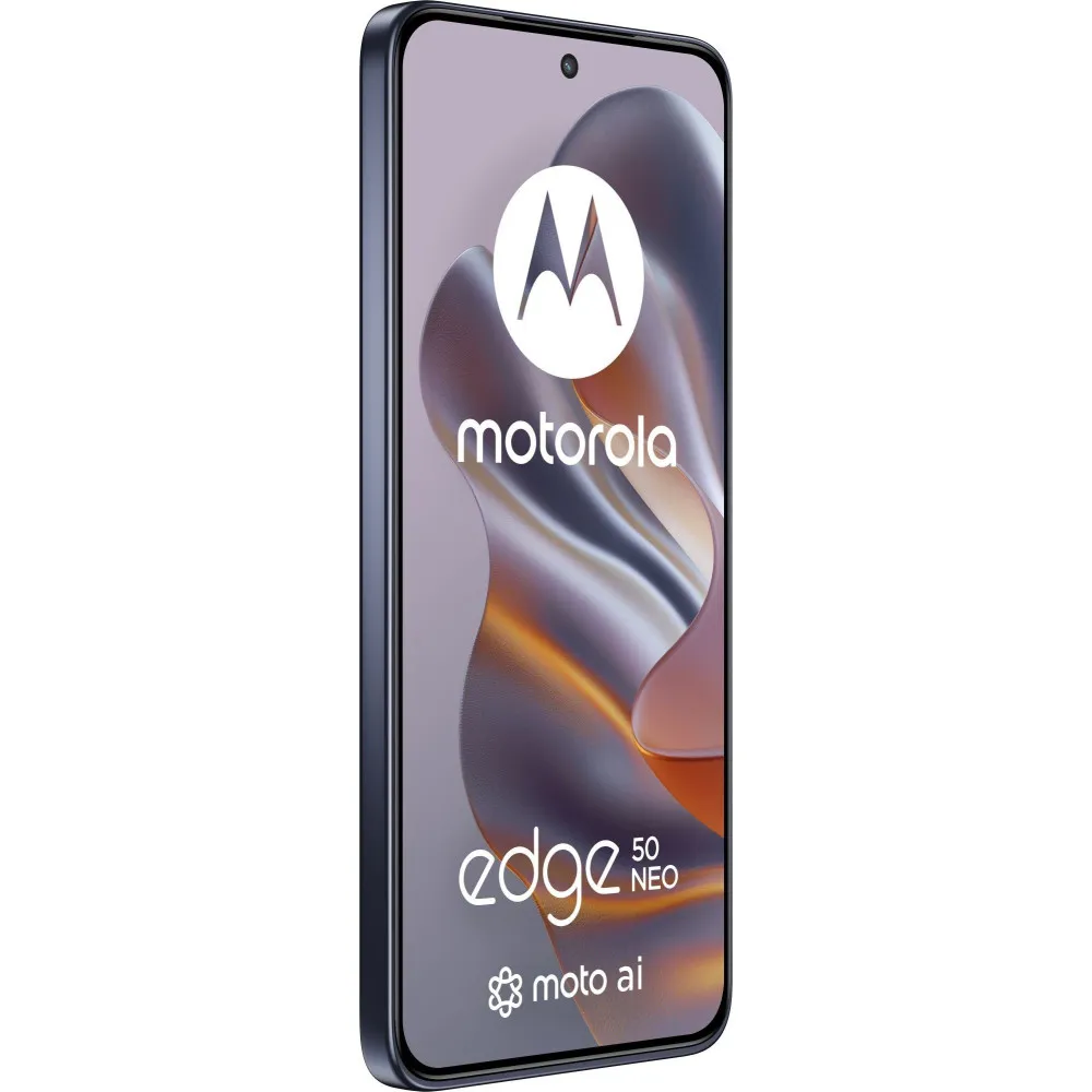 Smartfon Motorola Edge 50 Neo PB310009PL - Dimensity 7300/6,4" 2670x1220/512GB/RAM 12GB/5G/Stalowy/50+32Mpix/Android/2 lata CI - zdjęcie