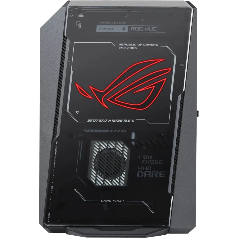 Komputer ASUS ROG NUC 2025 90AS00I1-M00090NBWP - Mini Desktop/Core Ultra 9 275HX/RAM 64GB/2TB + 1TB/GF RTX 5080/WiFi/Win 11 Home - zdjęcie