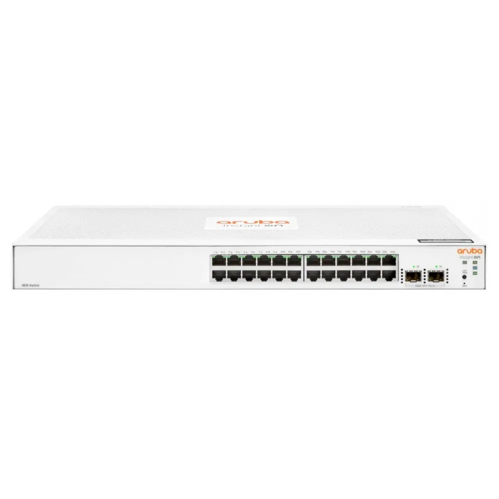 Switch zarządzalny HPE Aruba Instant On 1830 JL812A, Layer2, 24x 1GbE RJ45, 2x 1GbE SFP | Sklep ITnes.pl, IT for BUSINESS
