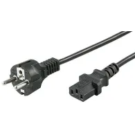 Kabel zasilający MicroConnect PE020418, 1,8m, czarny | Sklep ITnes.pl, IT for BUSINESS