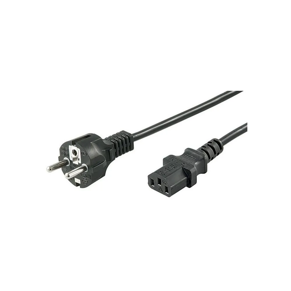 Kabel zasilający MicroConnect PE020418, 1,8m, czarny | Sklep ITnes.pl, IT for BUSINESS