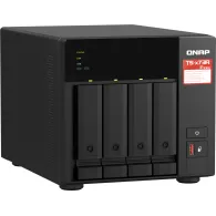 Serwer NAS QNAP Tower TS-473A-FUJT, Tower, Ryzen V1500B, 32GB RAM, 40TB, 2TB cache, 4 wnęki, 2 x M.2, hot-swap | Sklep ITnes.pl, IT for BUSINESS