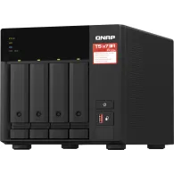 Serwer NAS QNAP Tower TS-473A-8XB8, Tower, Ryzen V1500B, 32GB RAM, 48TB, 1TB cache, 4 wnęki, 2 x M.2, hot-swap | Sklep ITnes.pl, IT for BUSINESS