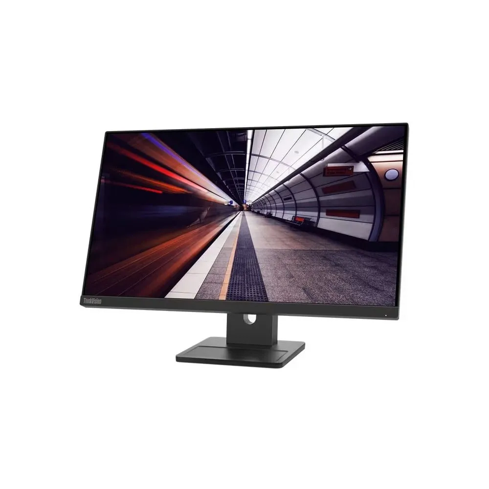 Monitor Lenovo ThinkVision E24-30 63EDMAT2EU - 23,8"/1920x1080 (Full HD)/100Hz/IPS/6,000 ms/pivot/Czarny - zdjęcie