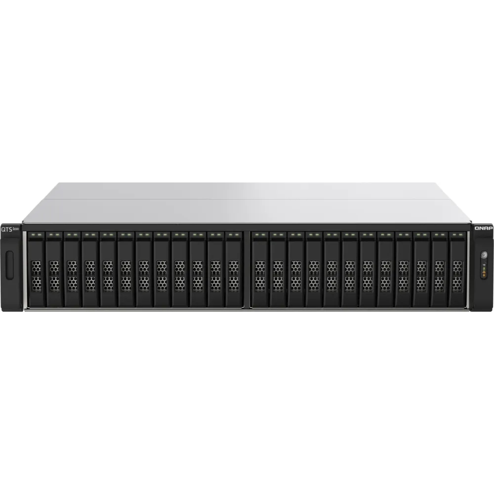 Serwer NAS QNAP Rack TS-H2490FU-7302P-128G, Rack (2U), EPYC 7302P, 128GB RAM, 24 wnęk, hot-swap | Sklep ITnes.pl, IT for BUSINESS