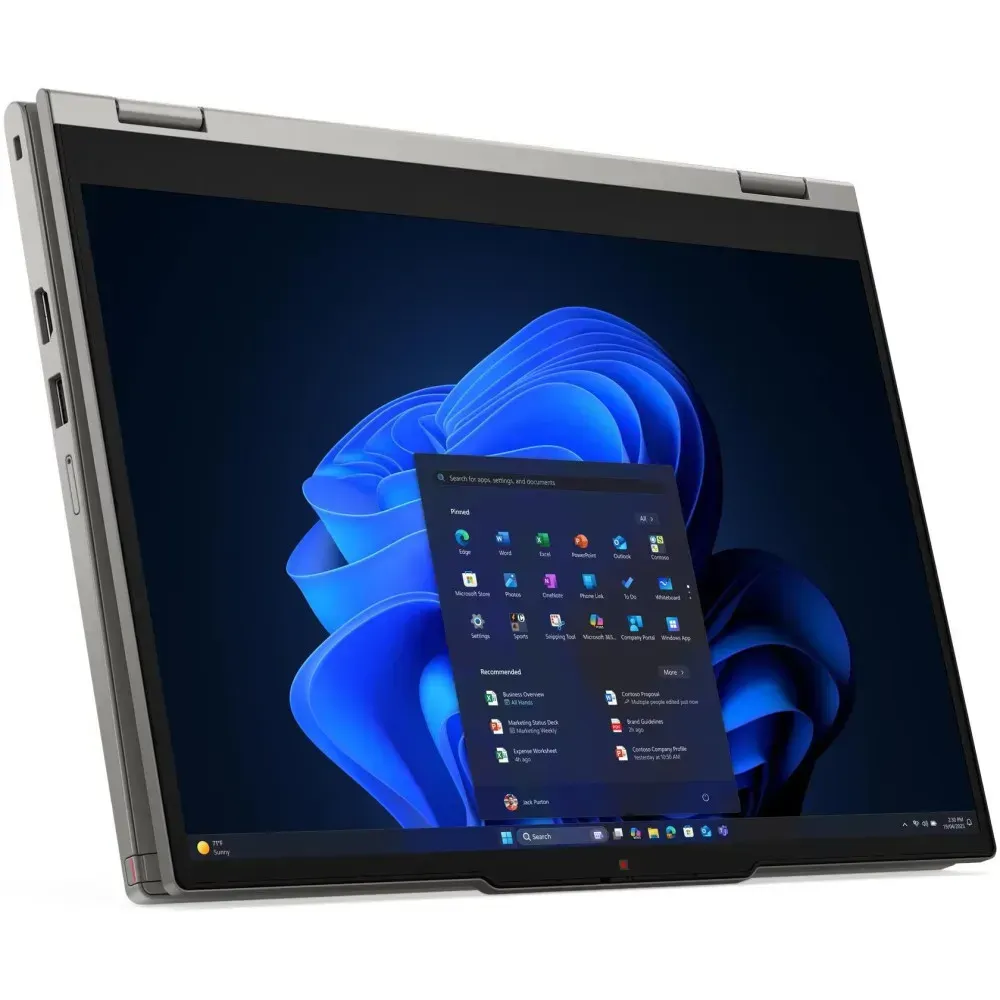 Laptop Lenovo ThinkPad L13 2-in-1 Gen 6 Intel 21R7PTL2QPB - Core Ultra 5 225U/13,3" WUXGA IPS MT/RAM 16GB/2TB/LTE/Szary/Win 11 Pro - zdjęcie