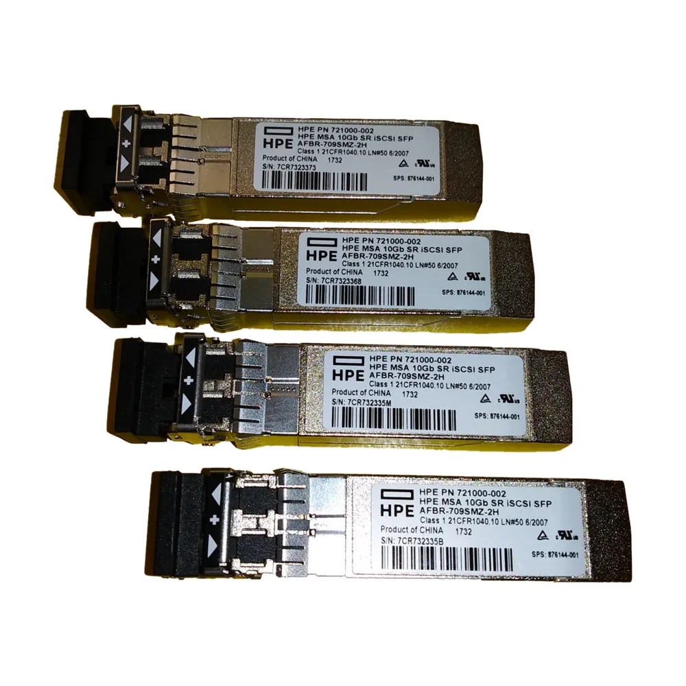 Zestaw modułów SPF HPE MSA 10Gb SFP+ Short Range 4-pack iSCSI Transceiver Bundle P88920-B25