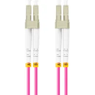 Patchcord światłowodowy Lanberg FO-LULU-MD41-0100-VT, duplex, LC|UPC-LC|UPC, wielomodowy 50|125, długość 10m | Sklep ITnes.pl, IT for BUSINESS