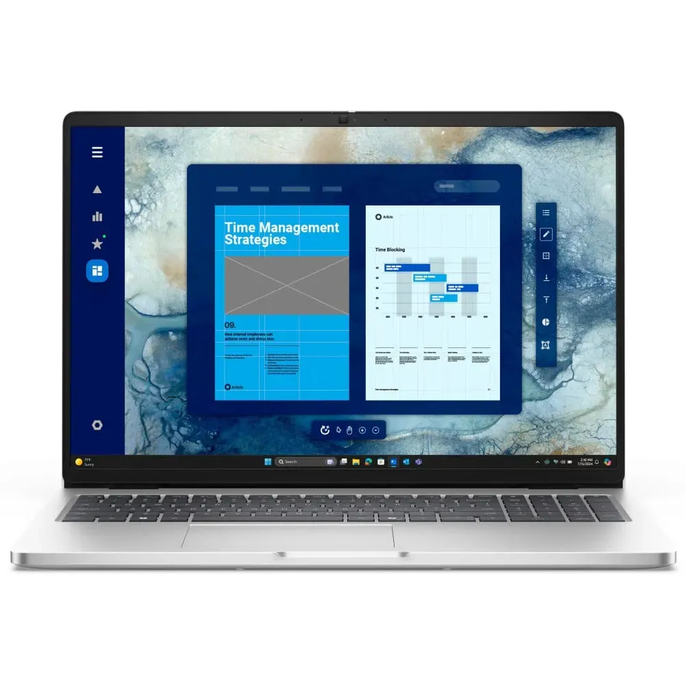 Laptop Dell Pro 16 PC16250 BTO124_PC16250_EMEA_B_400NIT - zdjęcie poglądowe 9