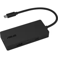 Replikator portów ASUS 4 in 1 USB-C Dock DC110 90XB0AIN-BDS010 - 1x USB-C 3.2, 1x USB-C PD 100W, 1x USB-A 3.2, 1x HDMI 2.1