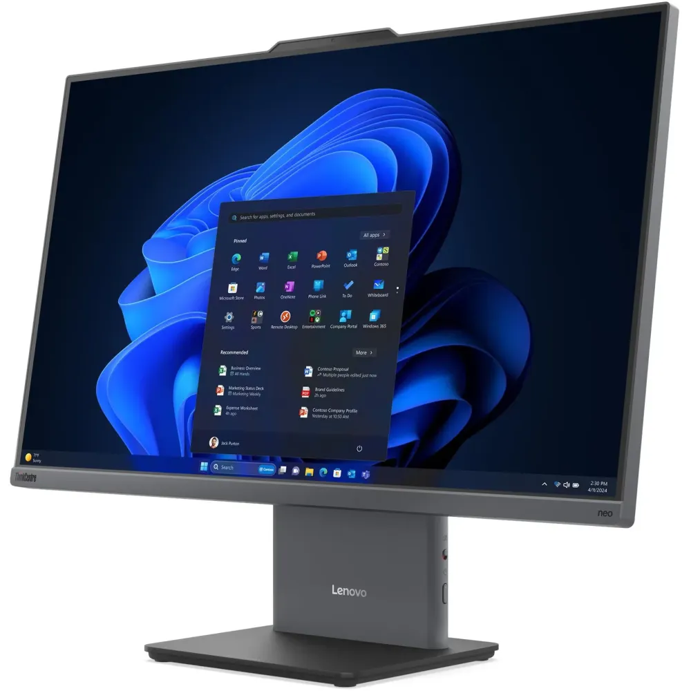 Zdjęcie produktu Komputer All-in-One Lenovo ThinkCentre neo 50a 24 Gen 6 13QH8PRLHPB - Core Ultra 7 256V/23,8" FHD IPS MT/RAM 16GB/4TB/Czarny/WiFi/Win 11 Pro