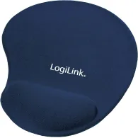 Podkładka pod mysz LogiLink ID0027B - 230 x 204 mm, Żelowa, Niebieska