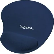 Podkładka pod mysz LogiLink ID0027B - 230 x 204 mm, Żelowa, Niebieska