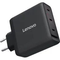Ładowarka sieciowa Lenovo Multi-port USB-C 100W GaN Charger 40AW100BEU, 3x USB-C, Czarna | Sklep ITnes.pl, IT for BUSINESS