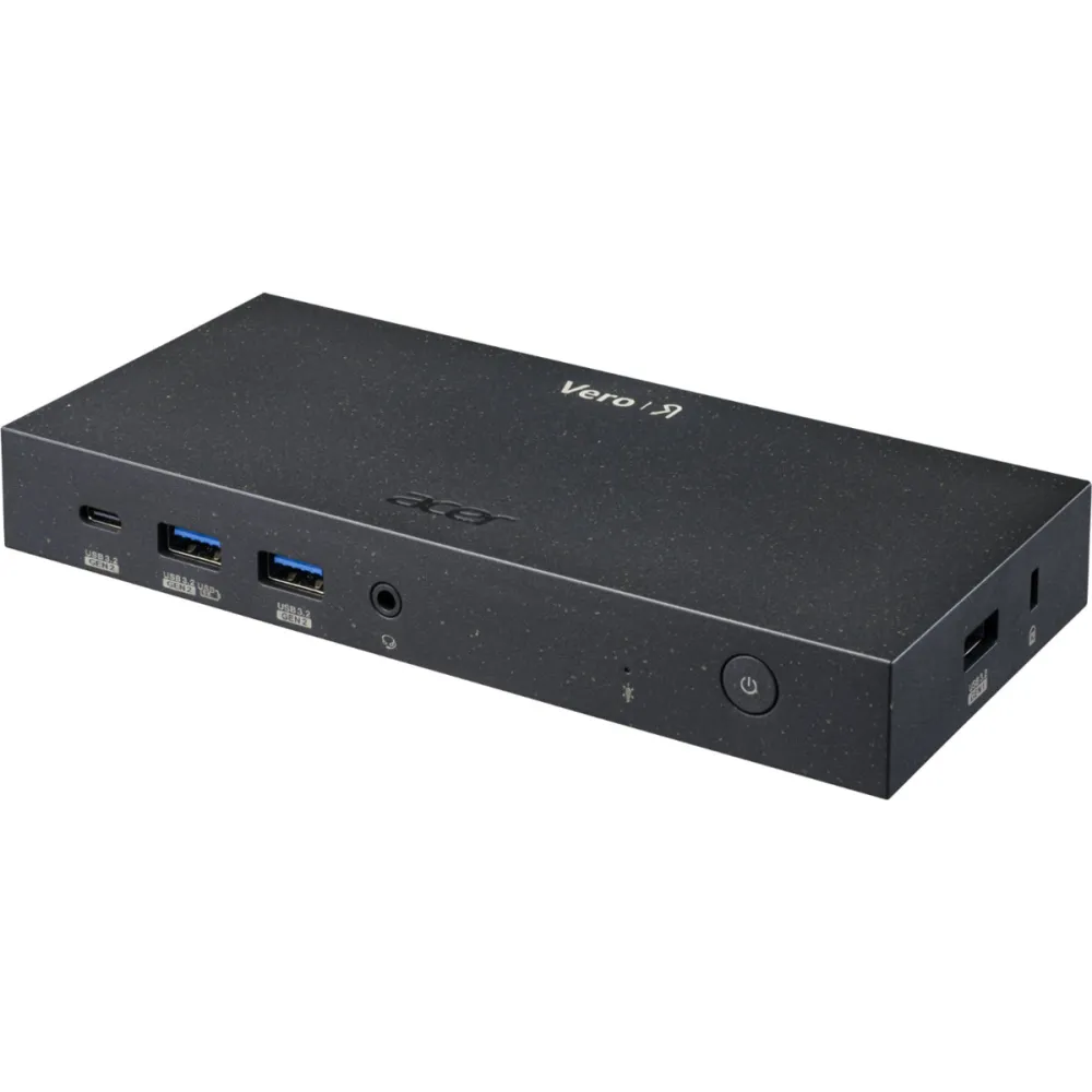 Stacja dokująca Acer Vero USB-C M33 GP.DCK11.01A - 1x USB-C, 3 x USB-A, 2x DP, 1x HDMI, 1x RJ-45, 1x Audio
