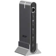 Stacja dokująca Acer USB-C Universal Docking Station 15-in-1 HP.DSCAB.022 - 3x USB-C, 5x USB-A, DP, 2x HDMI, RJ-45, SD|microSD