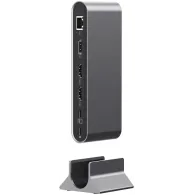 Stacja dokująca Acer USB-C Universal Docking Station 15-in-1 HP.DSCAB.022 - 3x USB-C, 5x USB-A, DP, 2x HDMI, RJ-45, SD|microSD