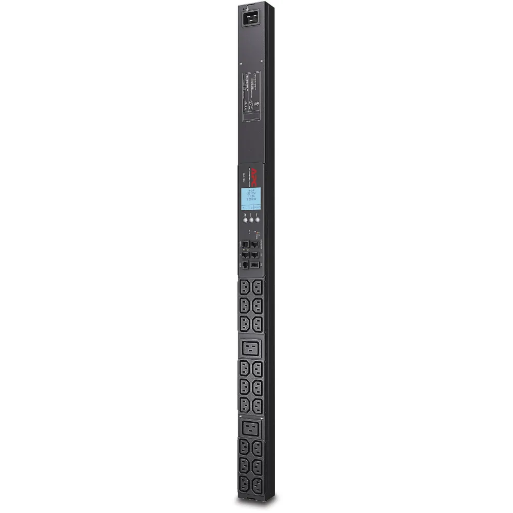 Listwa zasilająca Rack PDU APC AP8858 - ZeroU, 20A/208V, 16A/230V, 18x IEC 60320 C13, 2x IEC 60320 C19