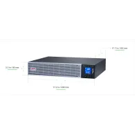 Zasilacz awaryjny UPS APC Easy UPS On-Line SRVL1KRIRK, Rack|Tower, 1000 VA, 900 W, 6 IEC 60320 C13 | Sklep ITnes.pl, IT for BUSINESS