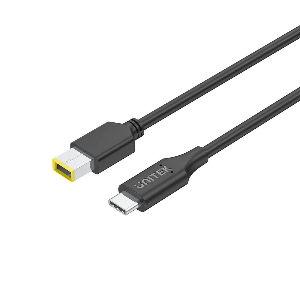 Kabel Unitek C14115BK-1.8M zasilający do Lenovo, 65W, USB-C do DC 11x4,5mm, 1,8 m | Sklep ITnes.pl, IT for BUSINESS