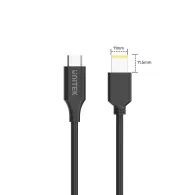 Kabel Unitek C14115BK-1.8M zasilający do Lenovo, 65W, USB-C do DC 11x4,5mm, 1,8 m | Sklep ITnes.pl, IT for BUSINESS