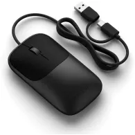 Mysz przewodowa Satechi Slim LX Wired Mouse ST-MULXC, USB-A|USB-C, Czarna | Sklep ITnes.pl, IT for BUSINESS