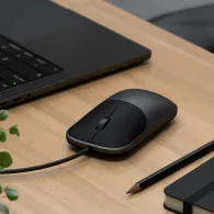 Mysz przewodowa Satechi Slim LX Wired Mouse ST-MULXC, USB-A|USB-C, Czarna | Sklep ITnes.pl, IT for BUSINESS