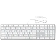 Klawiatura przewodowa Satechi Slim LX3 Wired Keyboard ST-KULX3S-EN, USB-C|USB-A, Srebrna | Sklep ITnes.pl, IT for BUSINESS