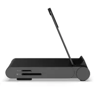 Replikator portów i podstwka na tablet Satechi OntheGo Foldable Stand Hub ST-GOTGFC - 2x USB-C, USB-A, HDMI, micro/SD, Audio, Czarny
