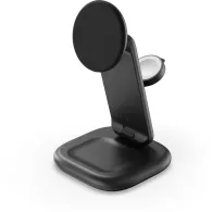 Ładowarka bezprzewodowa Satechi 3-in-1 Foldable Wireless Charging Stand with Qi2 25W ST-Q25F31C-EA, Zasilacz 45W | Sklep ITnes.pl, IT for BUSINESS