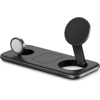 Ładowarka bezprzewodowa Satechi Qi2 Trio Wireless Charging Pad ST-QTPM-EA, 15W dla smartfonów, 5W dla AirPods, 5W Apple Watch | Sklep ITnes.pl, IT for BUSINESS
