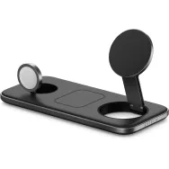 Ładowarka bezprzewodowa Satechi Qi2 Trio Wireless Charging Pad ST-QTPM-EA, 15W dla smartfonów, 5W dla AirPods, 5W Apple Watch | Sklep ITnes.pl, IT for BUSINESS