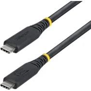 Kabel StarTech USB4 USB-C CC50CM40GUSB4TP, 0,5 m, 40Gbps, DP 2.1 8K 60Hz, 240W, Czarny | Sklep ITnes.pl, IT for BUSINESS