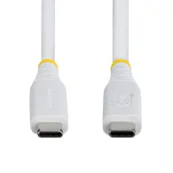 Kabel StarTech USB4 USB-C CC50CM40GUSB4TPW, 0,5 m, 40Gbps, DP 2.1 8K 60Hz, 240W, Biały | Sklep ITnes.pl, IT for BUSINESS