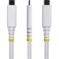 Kabel StarTech USB4 USB-C CC50CM40GUSB4TPW, 0,5 m, 40Gbps, DP 2.1 8K 60Hz, 240W, Biały | Sklep ITnes.pl, IT for BUSINESS