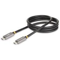 Kabel StarTech USB4 USB-C CC1M-40G-USB-CABLE, 1 m, 40Gbps, DP 2.1 8K 120Hz, 100W, Czarny | Sklep ITnes.pl, IT for BUSINESS