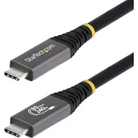 Kabel StarTech USB4 USB-C CC1M80GUSB4CABLE, 1 m, 80Gbps, DP 2.1 8K 120Hz, 240W, Biały | Sklep ITnes.pl, IT for BUSINESS