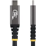 Kabel StarTech USB4 USB-C CC1M80GUSB4CABLE, 1 m, 80Gbps, DP 2.1 8K 120Hz, 240W, Biały | Sklep ITnes.pl, IT for BUSINESS