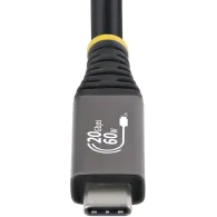 Kabel StarTech USB4 USB-C CC3M20GUSB4CX, 3 m, 20Gbps, DP 2.1 4K 120Hz, 60W, Czarny | Sklep ITnes.pl, IT for BUSINESS