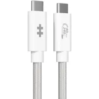 Kabel Targus USB4 USB-C HD6500WHGL, USB4, 1,2 m, 40Gbps, 8K 60Hz, 240W, Biały | Sklep ITnes.pl, IT for BUSINESS