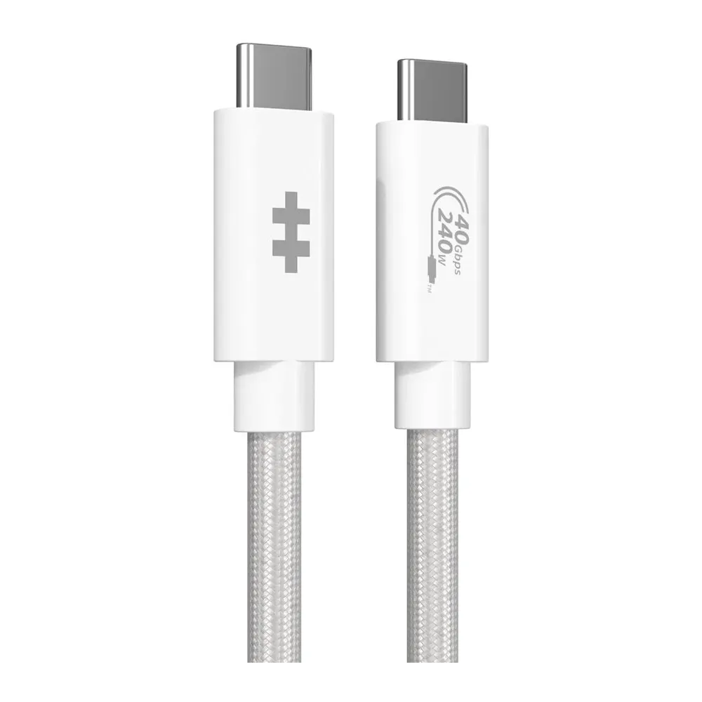 Kabel Targus USB4 USB-C HD6500WHGL, USB4, 1,2 m, 40Gbps, 8K 60Hz, 240W, Biały | Sklep ITnes.pl, IT for BUSINESS