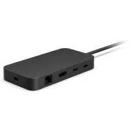Stacja dokująca Microsoft Surface USB4 Dock EP2-19974 - USB4, USB-A 3.2 Gen 2, HDMI 2.1, USB-C (PSU), RJ-45, Kensington