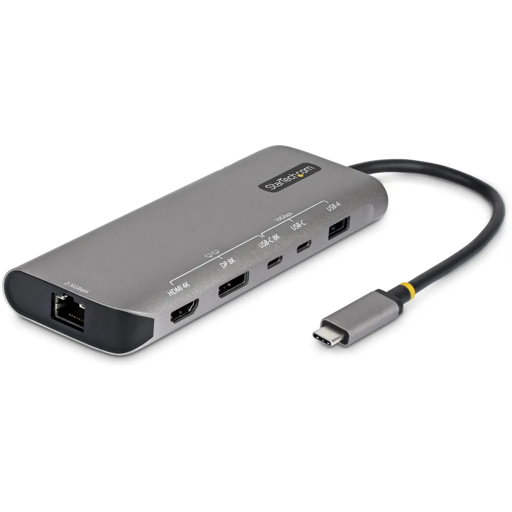 Replikator portów StarTech 7-in-1 USB4 Multiport Adapter 174B-USB4-MULTIPORT