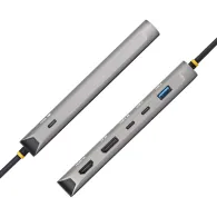 Replikator portów StarTech 7-in-1 USB4 Multiport Adapter 174B-USB4-MULTIPORT