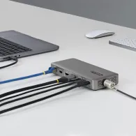 Stacja dokująca StarTech USB4 Docking Station 208UE-USB4-DOCK - 3x USB-C, 3x USB-A, 2x DP, LAN, Zasilanie