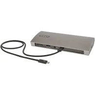 Stacja dokująca StarTech Thunderbolt 4 Docking Station TB4CDOCKUE - 4x Thunderbolt 4, 4x USB-A, LAN, Audio, SD, Zasilanie